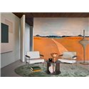 Casamance|Wall mural abstract painting countryside landscape modern art|Wallmurals
