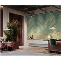 Casamance|Wall mural herons and geometric arches Art Deco|Wallmurals