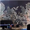 Casamance|Wandbild Berglandschaft asiatische Kunst grau blau|Wandbild