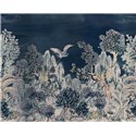 Casamance|Wandbild Berglandschaft asiatische Kunst grau blau|Wandbild
