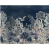 Casamance|Wall mural mountainous landscape Asian art grey blue|Wallmurals