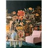 Casamance|Wandbild Meeresleben Riffe und Fische mehrfarbig schwarz|Wandbild