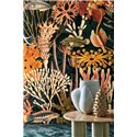 Casamance|Wall mural marine life reefs and fish multicolor black|Wallmurals