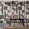 Casamance|Wall mural geometric composition organic symmetrical shapes|Wallmurals