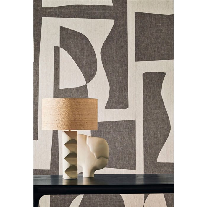 Casamance|Wandbild geometrische Komposition organische symmetrische Formen|Wandbild