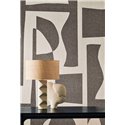 Casamance|Wall mural geometric composition organic symmetrical shapes|Wallmurals