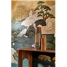 Casamance|Wall mural oriental landscape Japanese garden and pond blue|Wallmurals