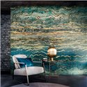 Casamance|Wandbild abstrakte Landschaft Sternennacht Van-Gogh-Stil|Wandbild