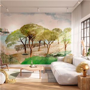 Affreschi & Affreschi|Wandbild personalisiert figurative kubistische Gesichter|Wandbild