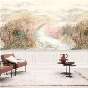 Eijffinger|Wandbild Aquarell Wüstenlandschaft|Wandbild