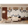 Casadeco|Wall mural geometric composition chromatic gradient circles|Wallmurals