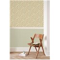 Casadeco|Papier peint fleuri aux couleurs gaies, motif pétales multicolores|Floral