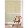 Casadeco|Papier peint fleuri aux couleurs gaies, motif pétales multicolores|Floral
