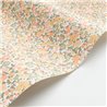 Casadeco|Blumentapete in fröhlichen Farben, mit buntem Blütenblattmuster|Blumen