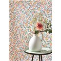 Casadeco|Small and youthful flower wallpaper, classic Liberty fabric style|Floral