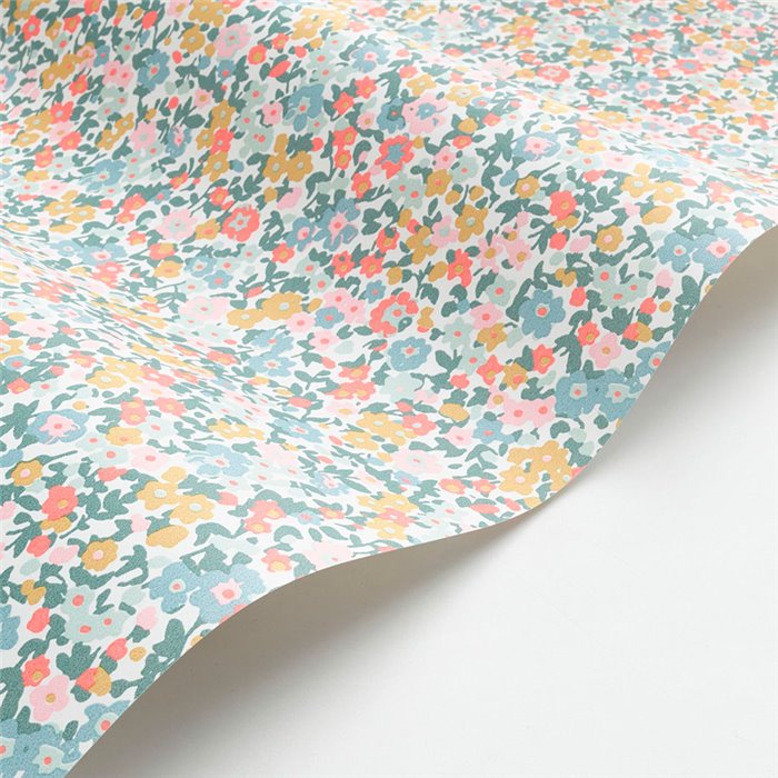 Casadeco|Papier peint à petites fleurs jeunes, typiques d’un tissu Liberty|Floral