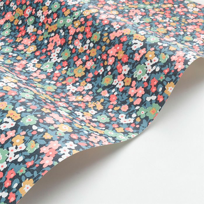 Casadeco|Papier peint à petites fleurs multicolores, imprimé Liberty|Floral