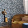 Casadeco|Blue small flowers wallpaper, Liberty style|Floral
