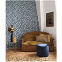 Casadeco|Blue small flowers wallpaper, Liberty style|Floral