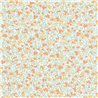 Casadeco|Papel pintado floral ideal para baño con grosellas y arándanos|Floral