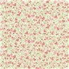 Casadeco|Floral wallpaper with red currants and blueberry fruit print|Floral