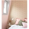 Casadeco|Papel pintado floral estampado con frutas de grosellas rojas y arándanos|Floral