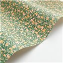 Casadeco|Papier peint fleuri style champêtre vert avec groseilles et myrtilles|Floral
