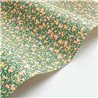 Casadeco|Green countryside-style floral wallpaper with currants and blueberries|Floral