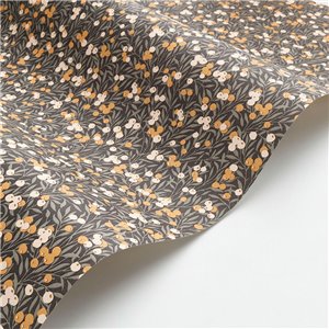 Casadeco|Papier peint fleuri avec groseilles rouges et myrtilles|Floral 2