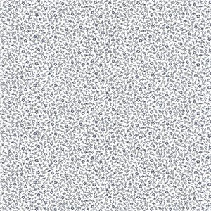 Casadeco|Papier peint à petites fleurs myosotis, style romantique|Floral