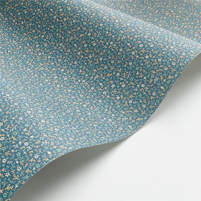 Casadeco|Romantic floral wallpaper, small forget-me-not flowers|Floral