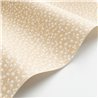Casadeco|Small flower wallpaper with beige vanilla lily of the valley|Floral