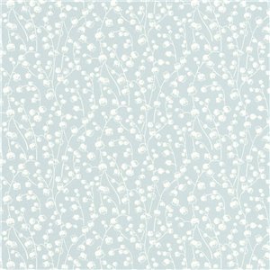 Casadeco|Papier peint floral moderne avec lys asiatiques noirs|Floral