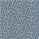 Casadeco|Blue wallpaper with small flowers and lily of the valley|Floral