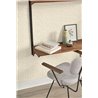 Casadeco|Tapete mit kleinen minimalistischen Tulpen|Blumen