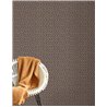 Casadeco|Papier peint petits tulipes style minimaliste noir et bordeaux|Floral