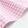 Casadeco|Pink and lilac small gingham check wallpaper|Checkered