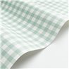 Casadeco|Papier peint à carreaux vichy vert menthe|Carreaux