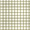 Casadeco|Green gingham check wallpaper|Checkered