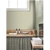 Casadeco|Vichy-Karotapete in Grün|Karos