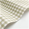 Casadeco|Green gingham check wallpaper|Checkered