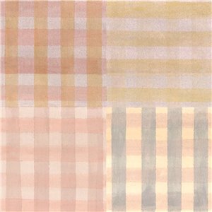Casadeco|Grey gingham check wallpaper|Checkered
