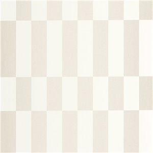 Casadeco|Papier peint géométrique avec formes rectangulaires blanc crème et noir|Rétro