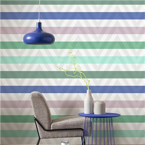 As Creation|Wallpaper psychedelic diamonds beige|Retro