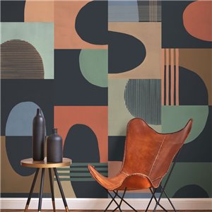 Eijffinger|Hindu-inspired wallpaper with handcrafted woven ornaments|Wallpaper