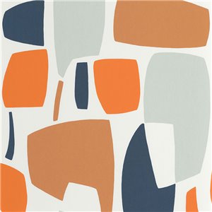 Casadeco|Papier peint style art abstrait moderne dans les tons roses|Moderne
