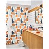 Casadeco|Papier peint art abstrait multicolore avec formes géométriques|Moderne