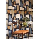 Casadeco|Papier peint géométrique art moderne noir|Moderne