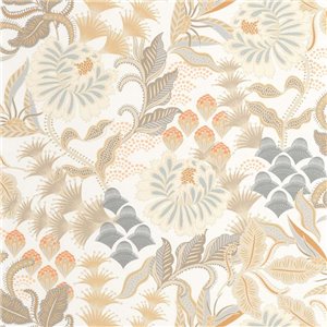 Eijffinger|Papier peint moderne à relief effet argile beige crème|Papier Peint