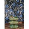 Casadeco|Papier peint style anglais avec grandes fleurs bleu indigo|Papier Peint